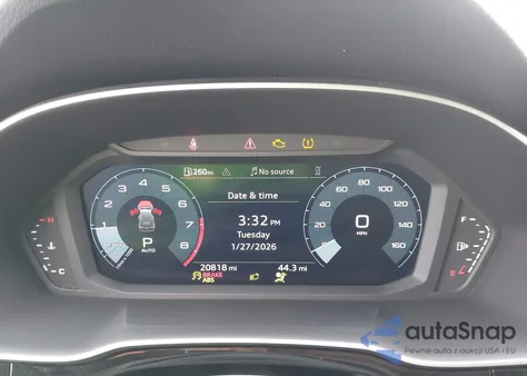 2023 Audi Q3 Premium 45 Tfsi S Line Quattro Tiptronic z USA, uszkodzony, nr VIN WA1DECF39P1136664